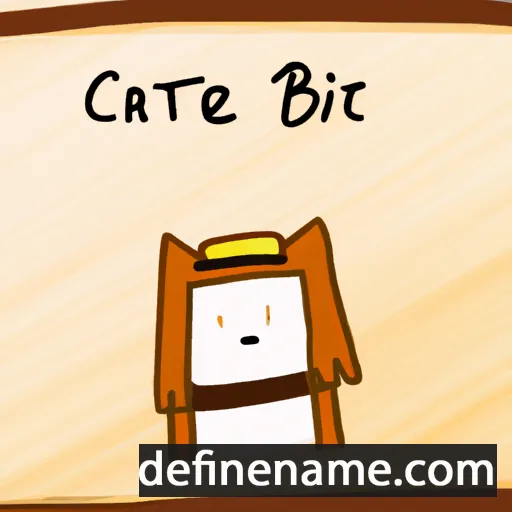 Catti-brie cartoon