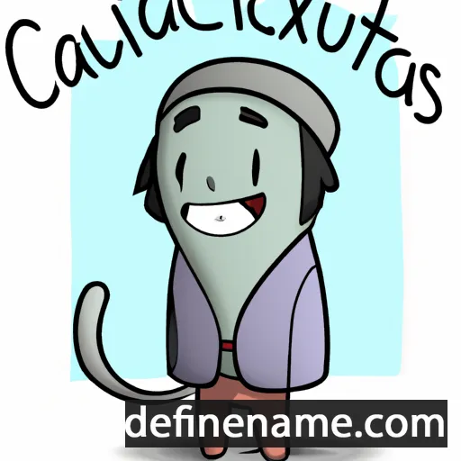 Catuvolcos cartoon