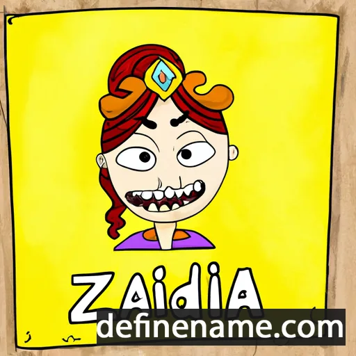 Cazilda cartoon