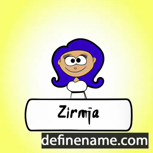 Cazimira cartoon