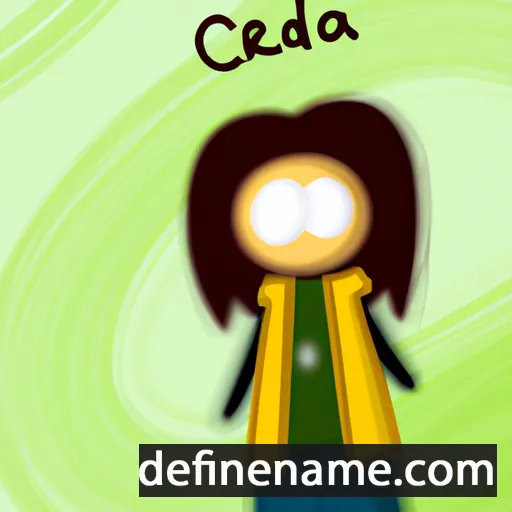 Cédrika cartoon