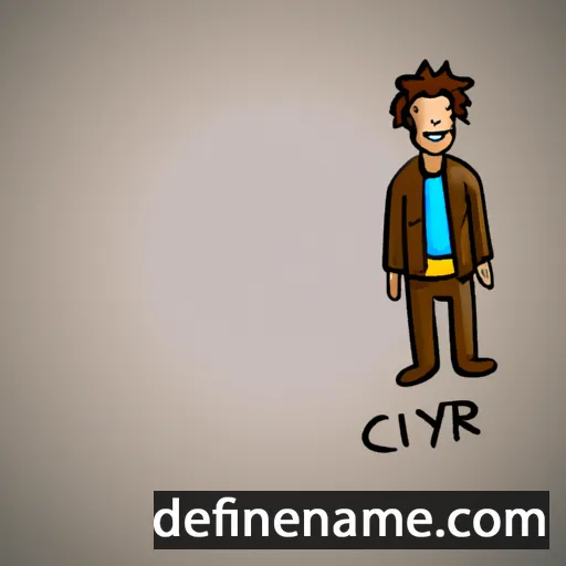 Cédryc cartoon