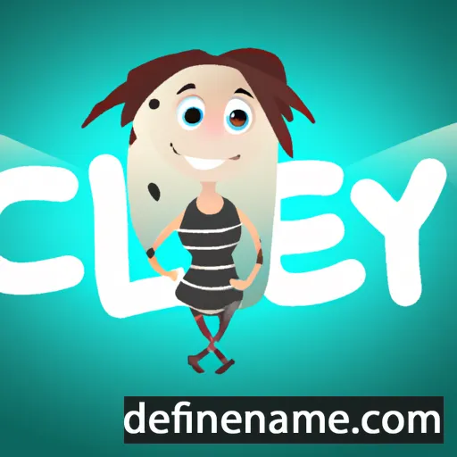 cartoon of the name Cealy