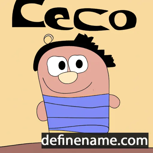 Cecco cartoon