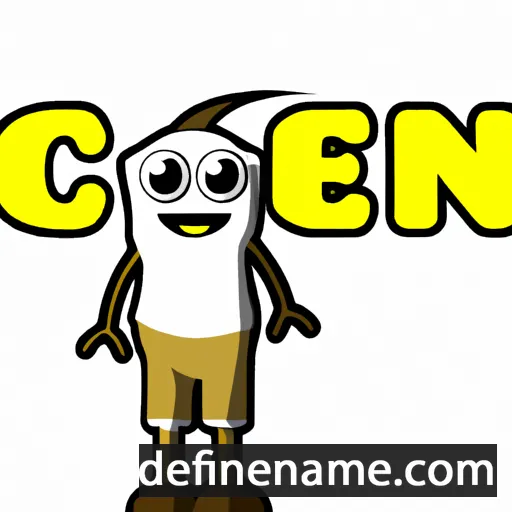 cartoon of the name Ceceng