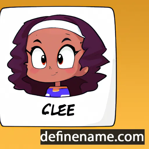 cartoon of the name Ceciel