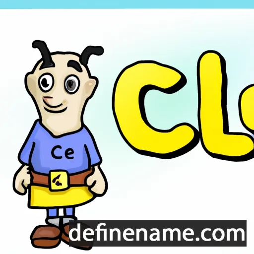 cartoon of the name Ceecil