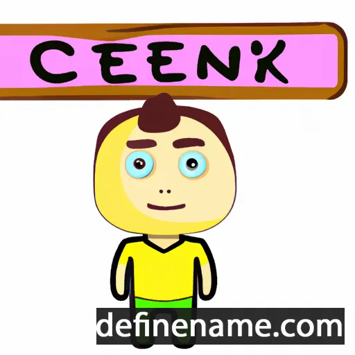 cartoon of the name Çevik