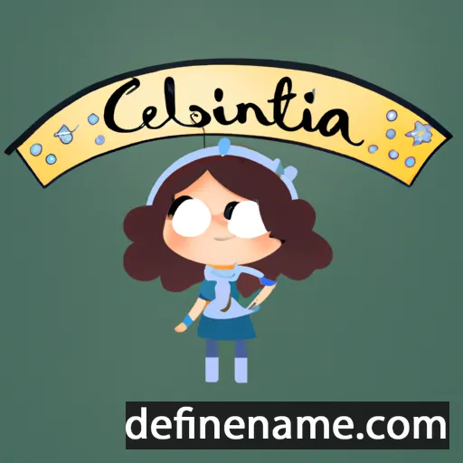 Célestina cartoon