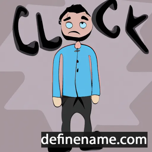 cartoon of the name Célk