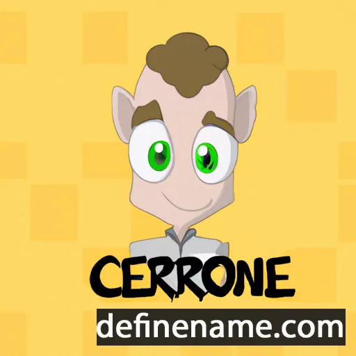 Céronne cartoon