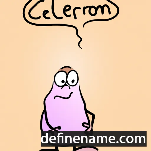 cartoon of the name Celegorm