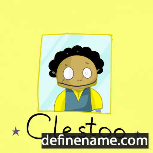 cartoon of the name Celestio