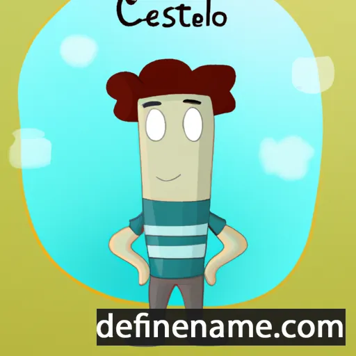 cartoon of the name Celesto