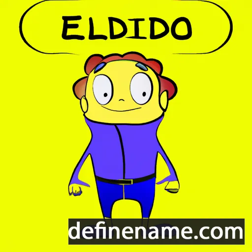 cartoon of the name Celidonio