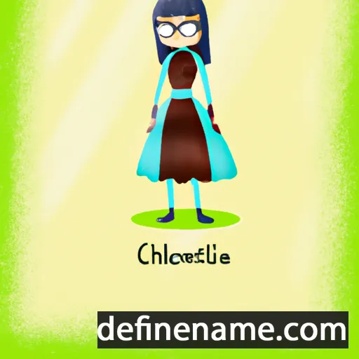 cartoon of the name Cellestina