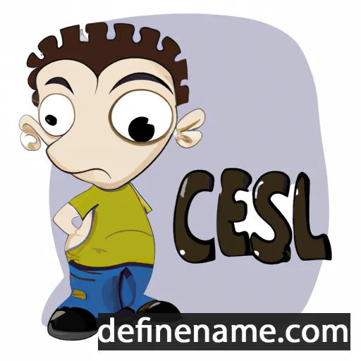 cartoon of the name Celsu