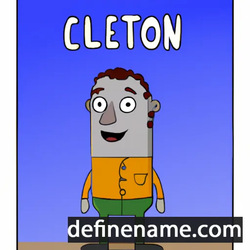 cartoon of the name Celton