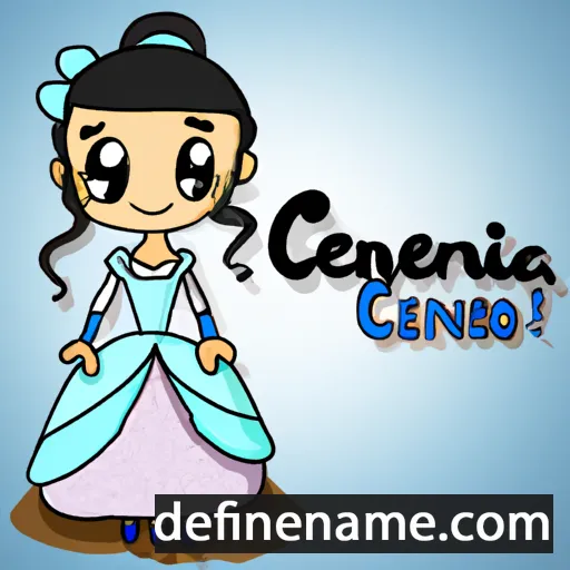 cartoon of the name Cenicienta