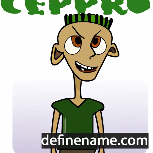 Cepriano cartoon