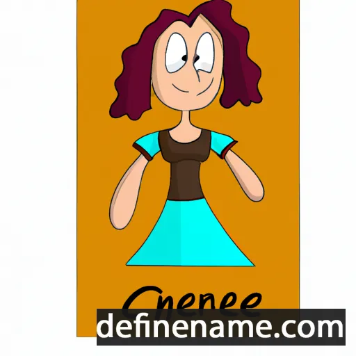 cartoon of the name Cerene