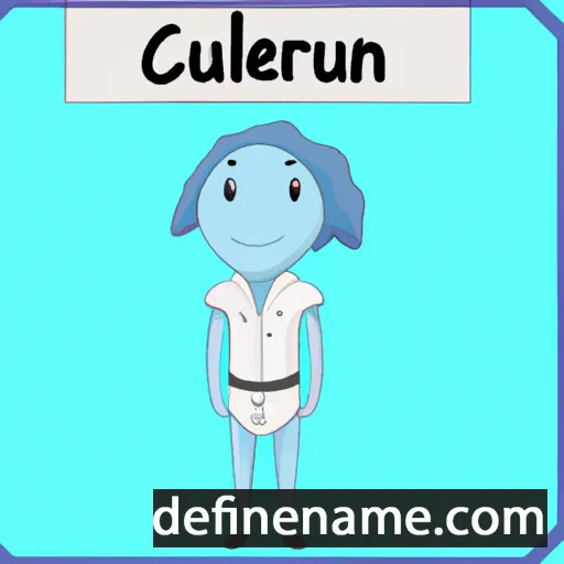 Cerulean cartoon