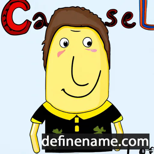 cartoon of the name Ceslaw