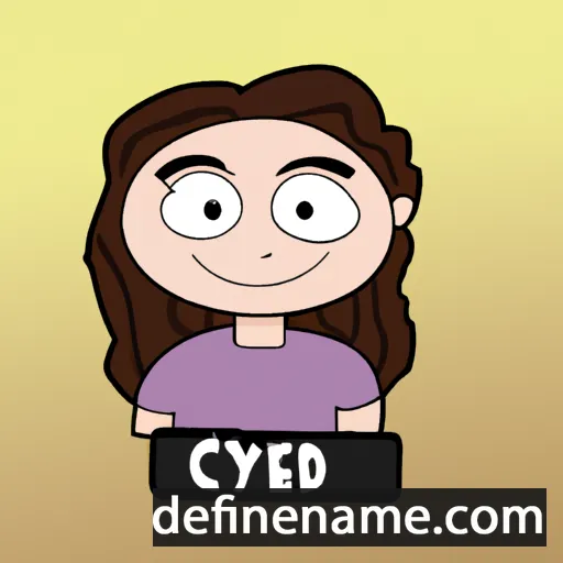 cartoon of the name Ceyda