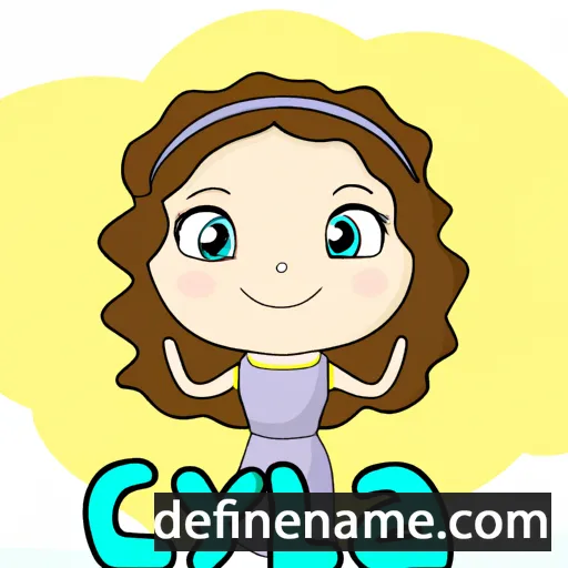 cartoon of the name Ceyla