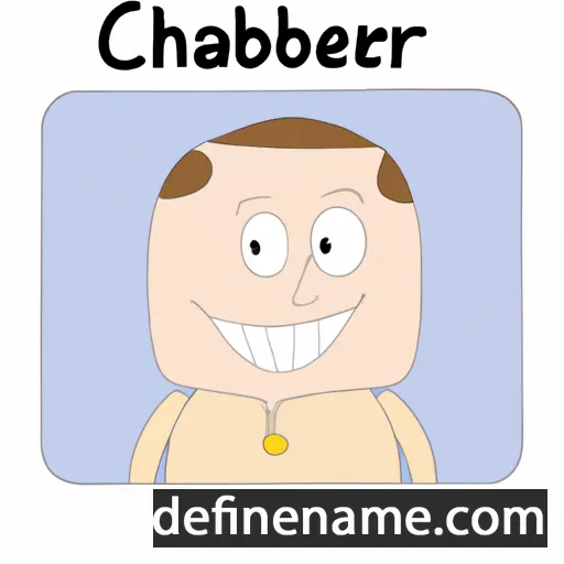 cartoon of the name Chabier