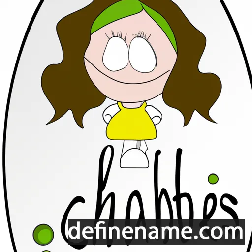 cartoon of the name Chablis