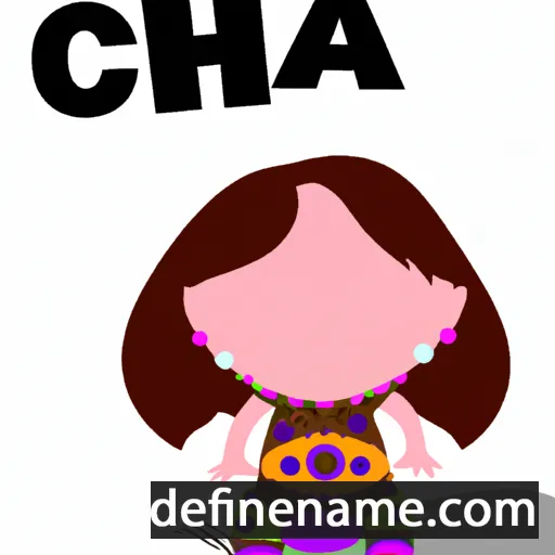 cartoon of the name Chacha