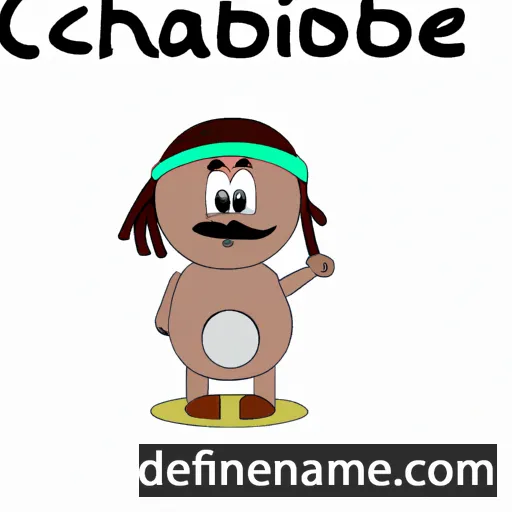 cartoon of the name Chacobe