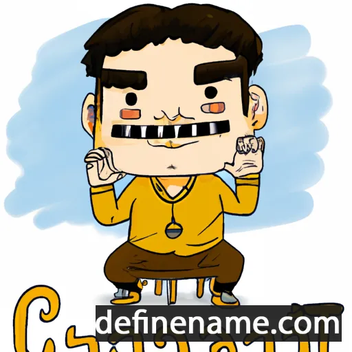 cartoon of the name Chaiwat