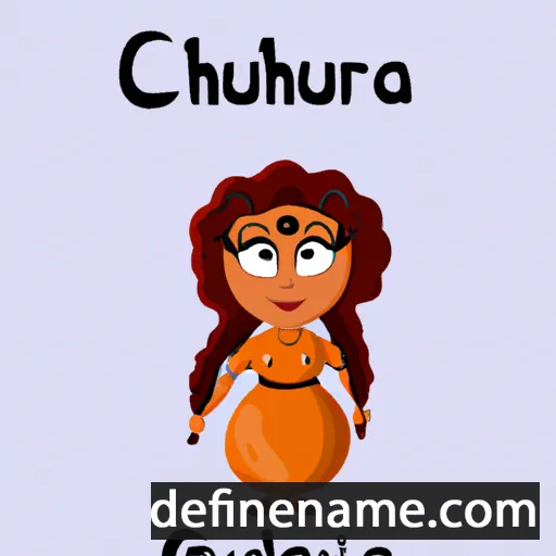 cartoon of the name Chakuriya