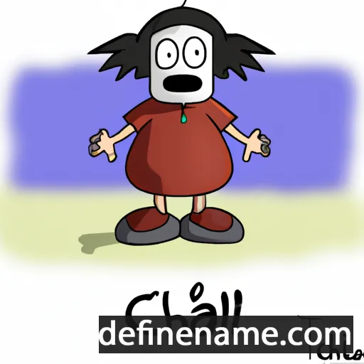 cartoon of the name Chali