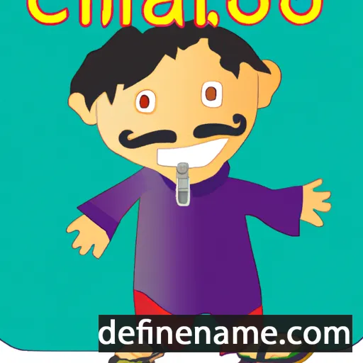 cartoon of the name Chalo