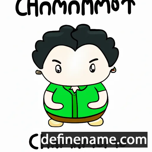 cartoon of the name Chamlong