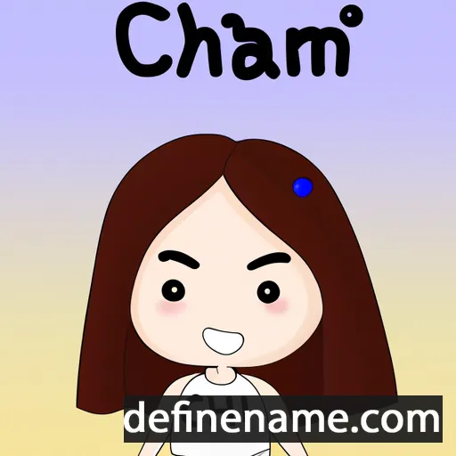 Chan-mi cartoon