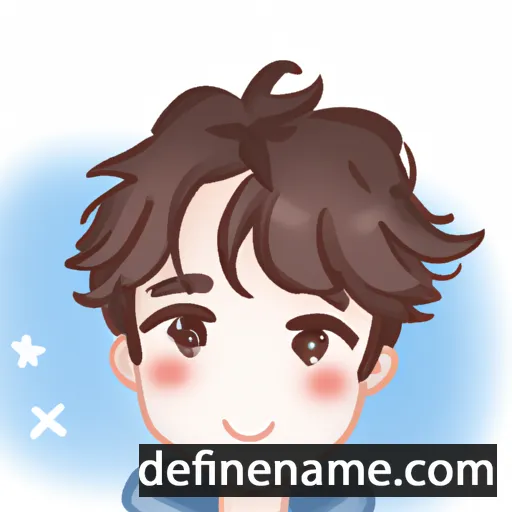 cartoon of the name Chan-yeol