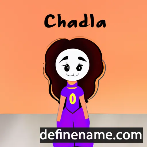 Chandrali cartoon