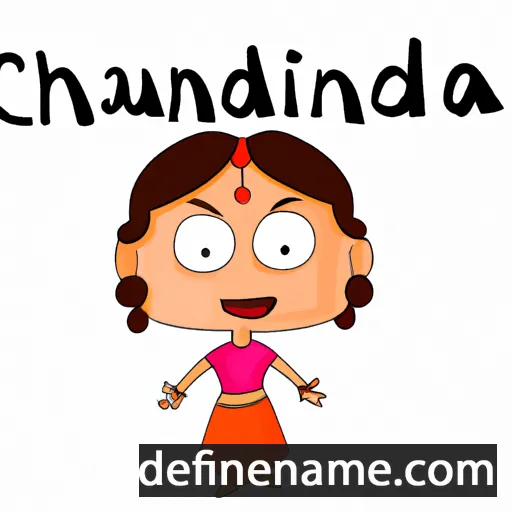 Chanduni cartoon