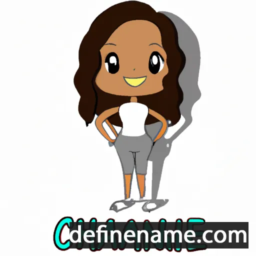 Chanice cartoon