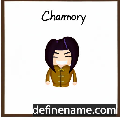 Chanmony cartoon