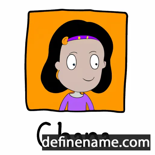 cartoon of the name Channa