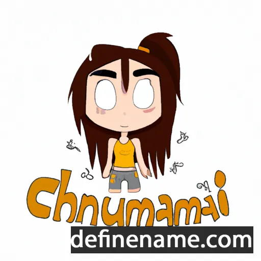 Chanumi cartoon