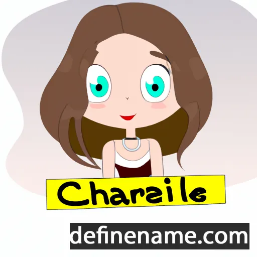 cartoon of the name Charlaine