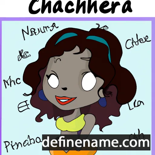 cartoon of the name Charleena