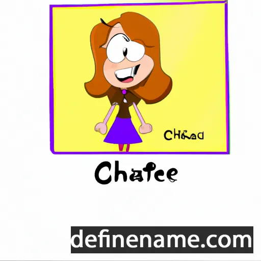 cartoon of the name Charlet