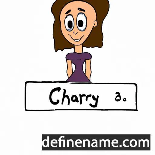 cartoon of the name Charyl